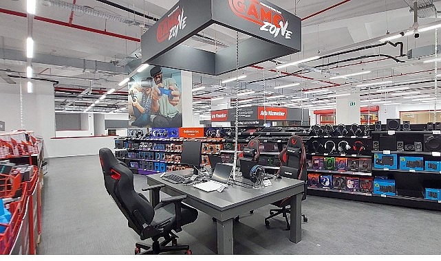 MediaMarkt Gamezone alanları her yaştan oyun tutkununun buluşma noktası!