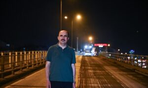 Başkan Altay Koyuncu Köprülü Kavşağı’nda Gece Devam Eden Asfalt Çalışmalarını İnceledi