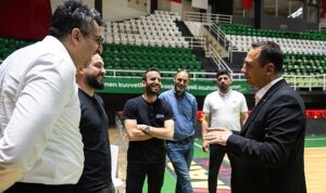 Başkan Eşki’den Göztepe’ye moral ziyareti