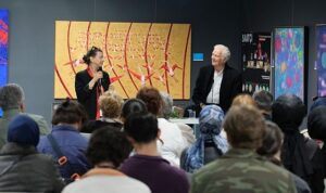 Dünyaca ünlü ressam Prof. Dr. Süleyman Saim Tekcan, Seka Sanat ve İhtisas Merkezi’ne övgülerde bulundu