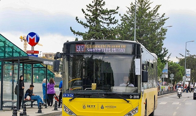 İETT, Maltepe ve Sancaktepe İlçeleri İçin Yeni Bir Hattı Daha Hizmete Alıyor