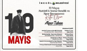 İnegöl Belediyesi’nden 19 Mayıs Programlarına Davet
