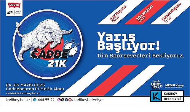 Kadıköy Cadde 10K-21K koşuları için geri sayım başladı.