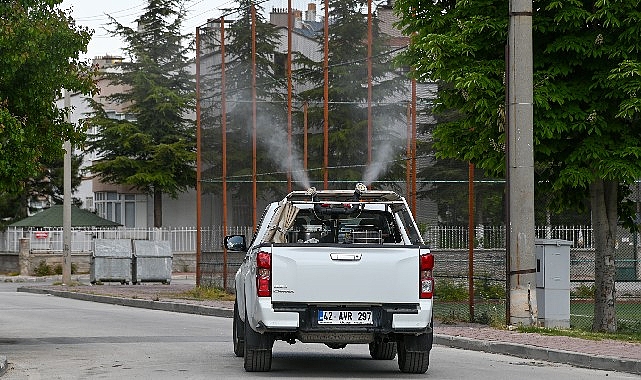 Selçuklu’da ilaçlama çalışmaları başladı