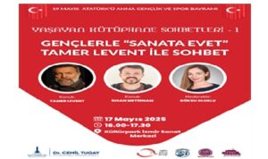 “Yaşayan Kütüphane Sohbetleri” Tamer Levent ile başlıyor