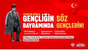 Yenişehir Belediyesi 19 Mayıs’ı gençlerin fikirleriyle kutlayacak