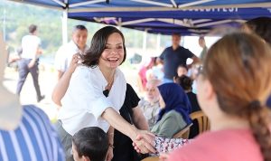 Başkan Kınay’dan modern kurban alanına bayram ziyareti