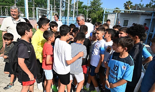 Başkan Topaloğlu’ndan futbolculara mangal