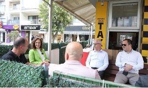 Başkan Ünsal’dan taksi duraklarına bayram ziyareti