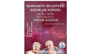 Burhaniye Belediyesi Kadınlar Korosu’ndan Yardım Konseri