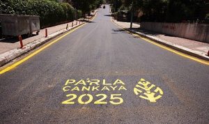 Çankaya’da asfalt seferberliği