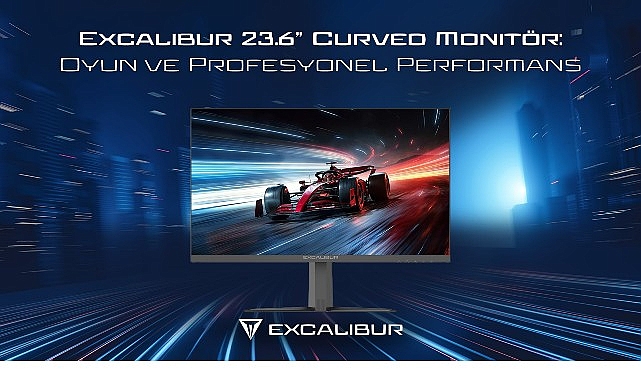 Casper Excalibur 23.6” Curved Monitör’ünü Satışa Sundu