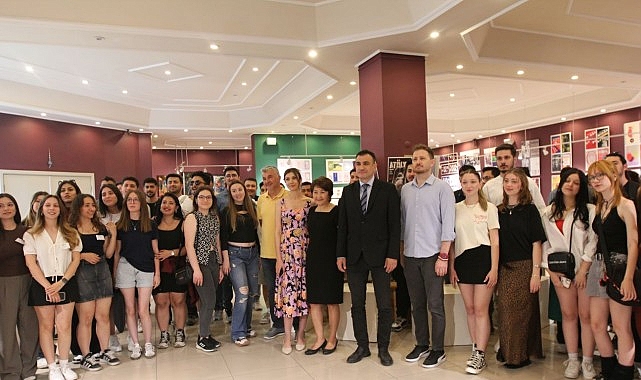 Egeli Grafik Tasarım öğrencilerinden yıl sonu sergisi