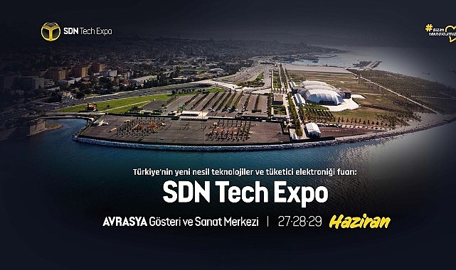 Enerji ve Tabii Kaynaklar Bakanı Bayraktar SDN Tech Expo Sahnesinde