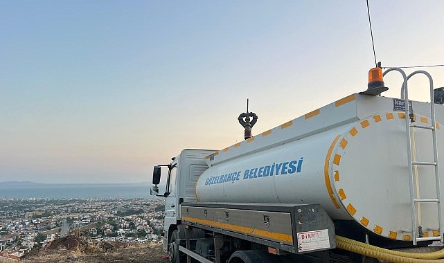 Güzelbahçe Belediyesi’nden yangın Teyakkuzu