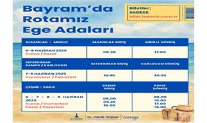 İZDENİZ’in yaz seferleri Kurban Bayramı’nın ikinci günü başlıyor