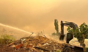 Kartepe Belediyesi’nden Taraklı Yangınına Müdahale Desteği