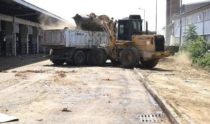 Kurban pazarları temizlenerek dezenfekte edildi