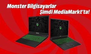 Monster oyun bilgisayarları MediaMarkt mağazalarında!