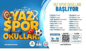 Nevşehir Belediyesi Yaz Spor Okulları Açılıyor