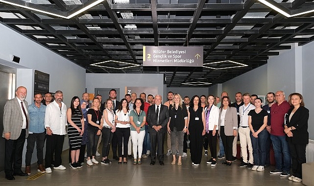 Nilüfer Belediyesi çalışanları bayramlaştı