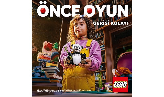 Önce oyun demeye ne dersiniz? The LEGO Group, aileleri oyun zamanına öncelik vermeye davet ediyor