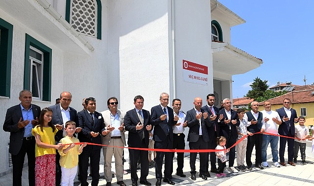 Osmangazi Belediyesi’nden Seçköy Mahallesi Camii’ne hizmet eli