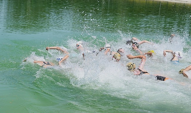 Osmangazi’de Akuatlon heyecanı