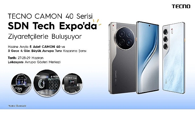TECNO, CAMON 40 Premier 5G ve CAMON 40 Pro 5G  Türkiye lansmanına geri sayım başladı!