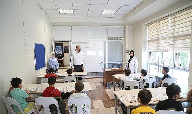 Başkan Altay, Genç KOMEK Yaz Okulu’na Katılan Öğrencilerle Buluştu