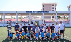 Buca’nın minik kramponları yaz tatilini dolu dolu geçiriyor