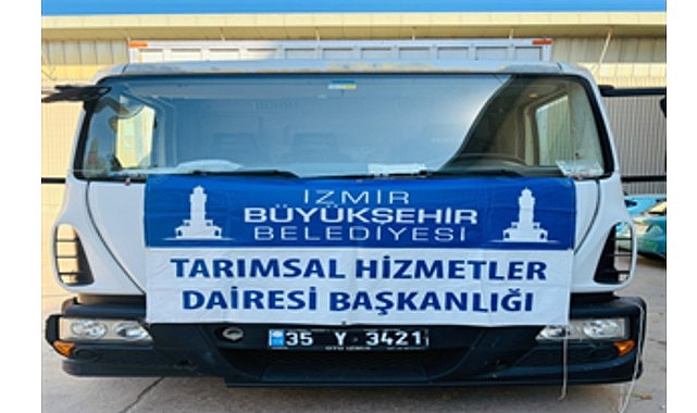 Büyükşehir’den yangın bölgesine yem desteği