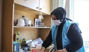 Çankaya’dan yaşlı ve engellilere evde temizlik hizmeti