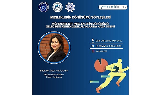 EÜ’de “Mesleklerin Dönüşümü ve Geleceğe Hazırlık” bilgilendirme canlı yayınları başladı