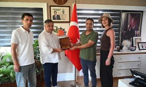 Gürcistan heyetinden Kemer Belediyesi’ne ziyaret