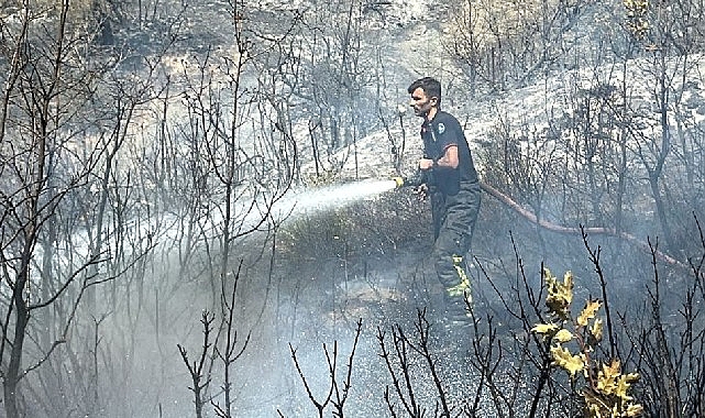 Kocaeli itfaiyesi Bursa’ya desteğe koştu