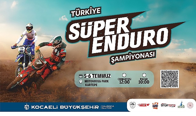 Kocaeli’de hafta sonu enduro fırtınası esecek