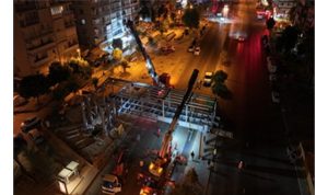 Yeni Girne Caddesi yayalar için daha güvenli oluyor