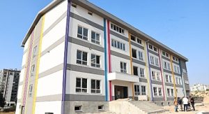 23 Nisan Mahallesi’ndeki okul inşaatında sona gelindi