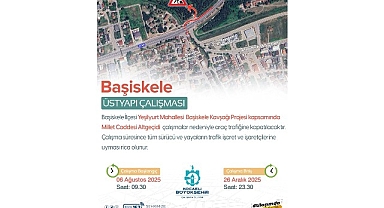 Başiskele Kasap Durağı Altgeçidi geçici olarak trafiğe kapatıldı