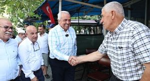 Başkan Şadi Özdemir, Akçalar Mahallesi’nde vatandaşlarla buluştu