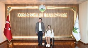 Başkan Aydın, Avrupa Ralli Şampiyonası için Keskin’e başarı diledi