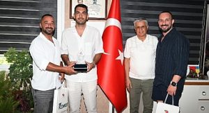 Başkan Topaloğlu’na teşekkür ziyareti