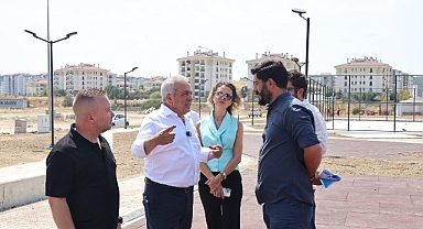 Balkan Mahallesi’ndeki park açılış için gün sayıyor
