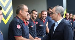 Baraçlı’dan itfaiyecilere moral ziyareti