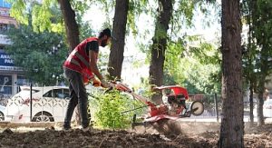 Keçiören’de Park ve Bahçelere Estetik Dokunuş