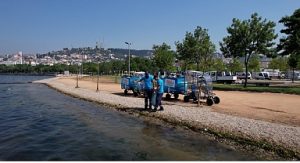 Kocaeli sahilleri hem bakımlı hem de pırıl pırıl