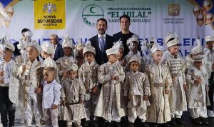 Konya Büyükşehir Belediyesi Kardeş Şehir Üsküp’te Sünnet Şöleni Düzenledi