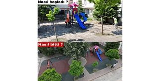 İnegöl Belediyesi Çocuklara Daha Sağlıklı Parklar Sunuyor