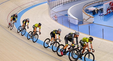 Türkiye Pist Bisikleti Şampiyonası’nda Konya Büyükşehir Fırtınası